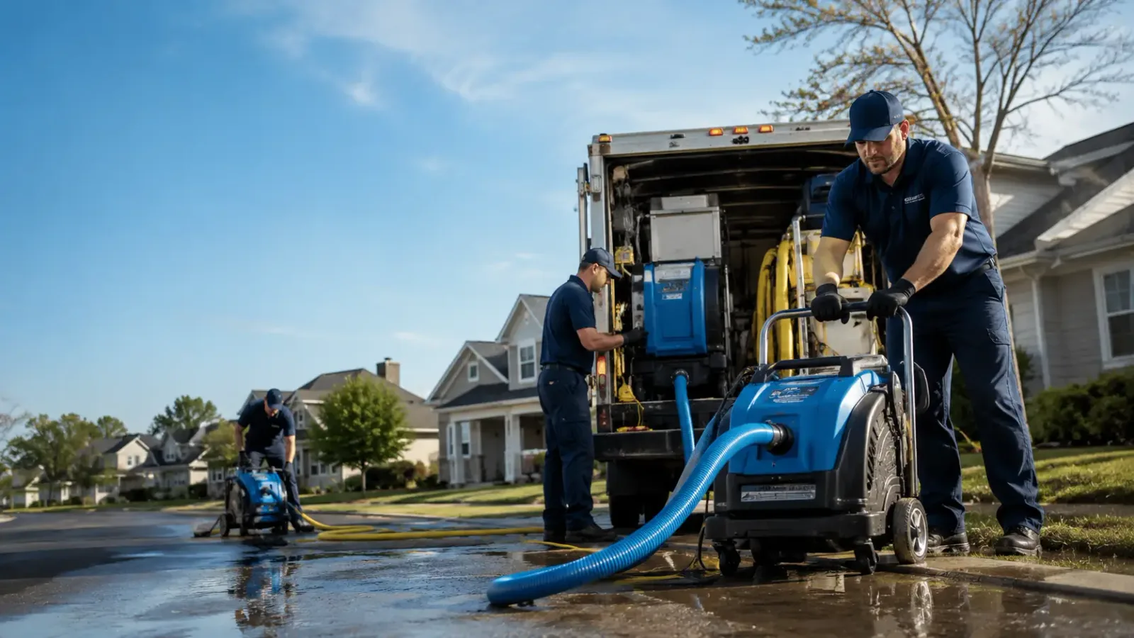 Flood Damage Cleanup in Forest Hill, LA